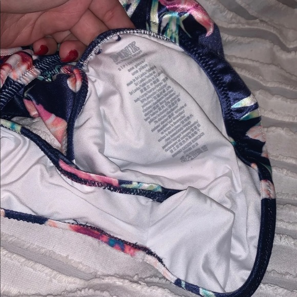 LIKE NEW. Vs PINK Velvet One Piece Swimsuit (S) - Picture 2 of 2